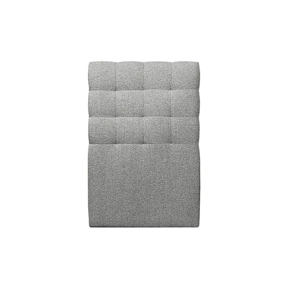 Sommeil De Plomb Lit avec tête de lit capitonnée et sommier tapissier - Lit en bois massif