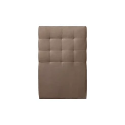 Sommeil De Plomb Lit avec tête de lit capitonnée velours et sommier - Lit en bois massif Outlet