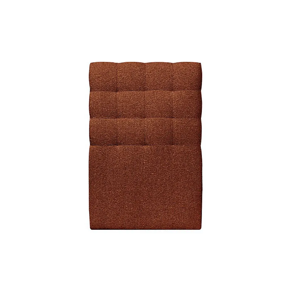 Sommeil De Plomb Lit avec tête de lit capitonnée et sommier kit - Lit en bois massif