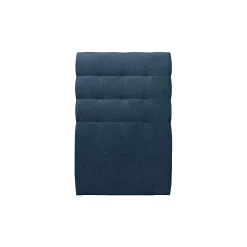 Sommeil De Plomb Lit avec tête de lit capitonnée tissu et sommier tapissier - Lit en bois massif Online