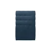Sommeil De Plomb Lit avec tête de lit capitonnée tissu et sommier tapissier - Lit en bois massif Outlet
