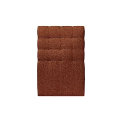 Sommeil De Plomb Lit avec tête de lit capitonnée et sommier tapissier - Lit en bois massif New