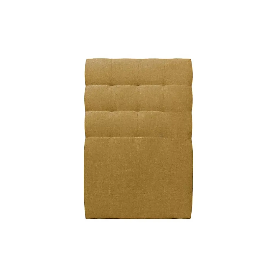 Sommeil De Plomb Lit avec tête de lit capitonnée tissu et sommier tapissier - Lit en bois massif Best