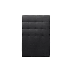 Sommeil De Plomb Lit avec tête de lit capitonnée tissu et sommier tapissier - Lit en bois massif New
