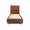 Sommeil De Plomb Lit avec tête de lit capitonnée et sommier tapissier - Lit en bois massif