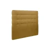 Sommeil De Plomb Lit avec tête de lit capitonnée tissu et sommier kit - Lit en bois massif Hot