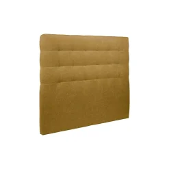 Sommeil De Plomb Lit avec tête de lit capitonnée tissu et sommier kit - Lit en bois massif Hot