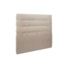 Sommeil De Plomb Lit avec tête de lit capitonnée tissu et sommier tapissier - Lit en bois massif Hot