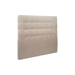 Sommeil De Plomb Lit avec tête de lit capitonnée tissu et sommier tapissier - Lit en bois massif Hot