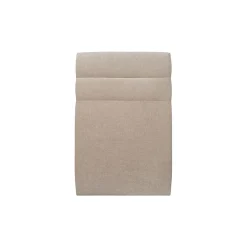 Sommeil De Plomb Lit avec tête de lit lignes tissu et sommier tapissier - Lit en bois massif