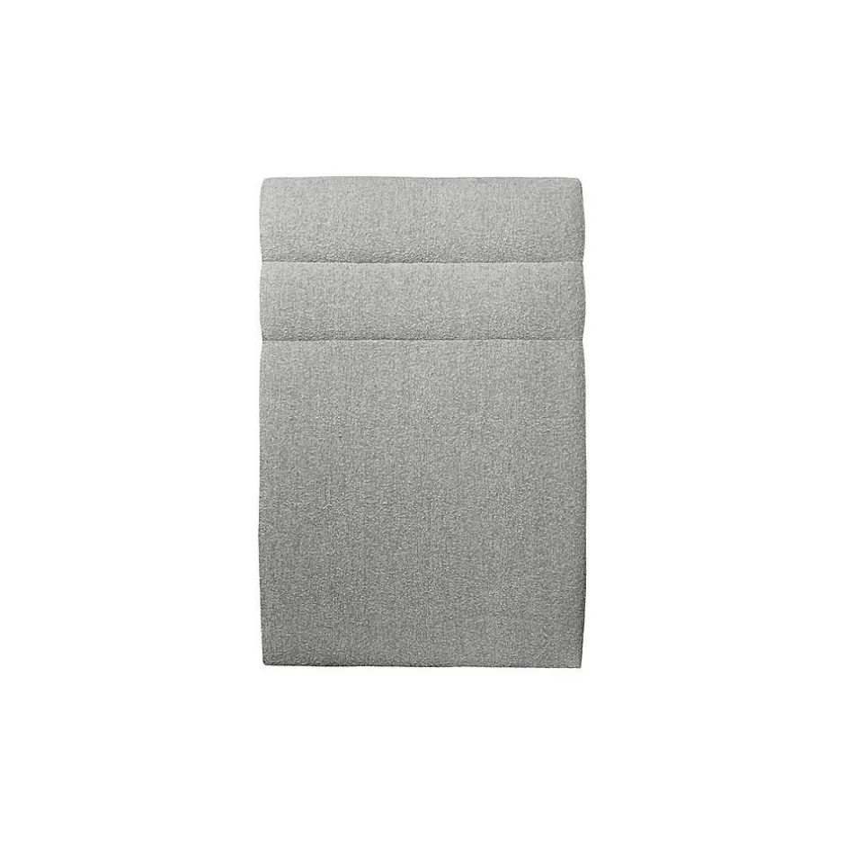 Sommeil De Plomb Lit avec tête de lit lignes bouclette et sommier tapissier - Lit en bois massif