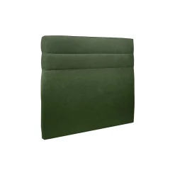 Sommeil De Plomb Lit avec tête de lit lignes tissu et sommier tapissier - Lit en bois massif Clearance