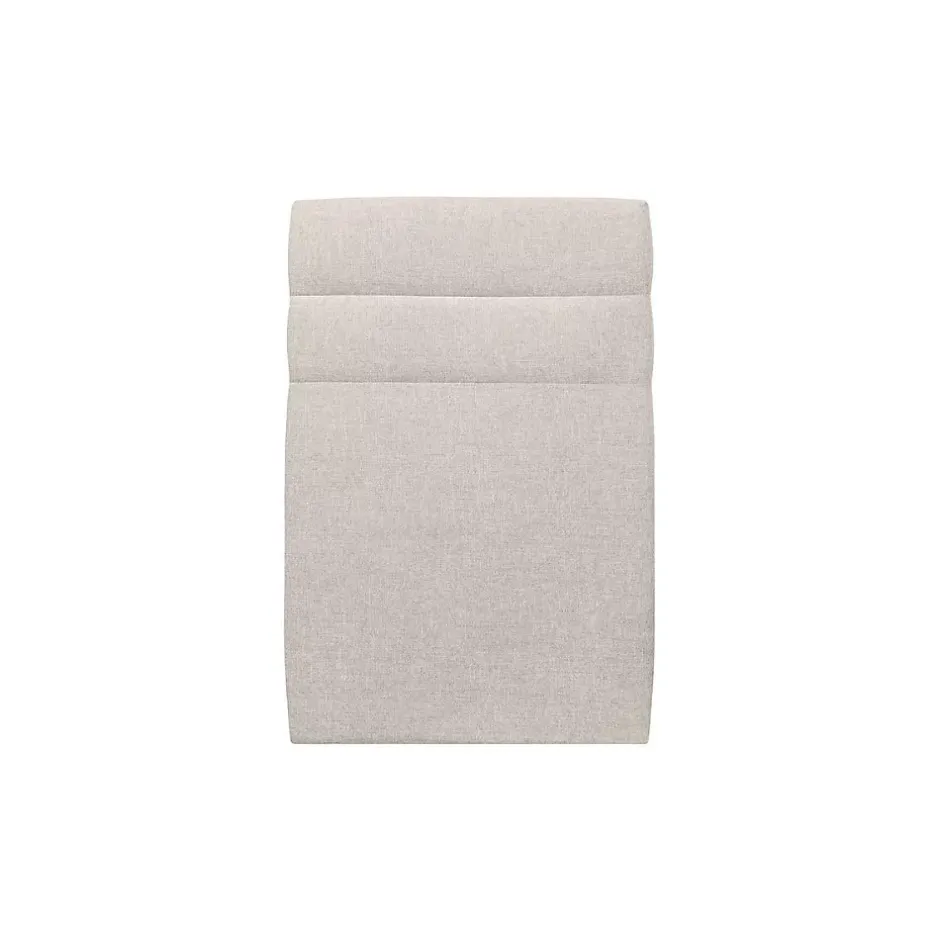 Sommeil De Plomb Lit avec tête de lit lignes tissu et sommier tapissier - Lit en bois massif Online