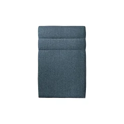 Sommeil De Plomb Lit avec tête de lit lignes bouclette et sommier tapissier - Lit en bois massif Sale