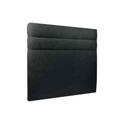 Sommeil De Plomb Lit avec tête de lit lignes bouclette et sommier kit - Lit en bois massif Outlet