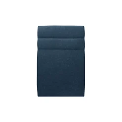 Sommeil De Plomb Lit avec tête de lit lignes tissu et sommier tapissier - Lit en bois massif Discount