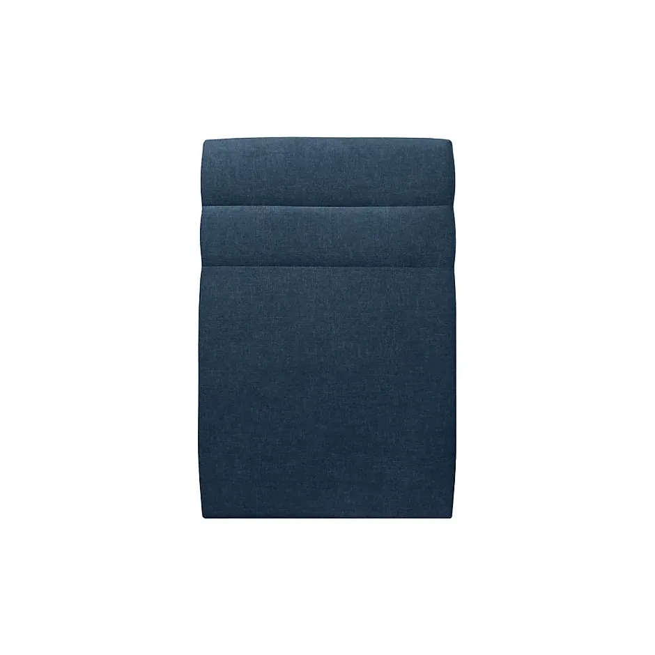 Sommeil De Plomb Lit avec tête de lit lignes tissu et sommier tapissier - Lit en bois massif Best