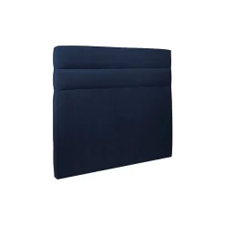 Sommeil De Plomb Lit avec tête de lit lignes velours et sommier tapissier - Lit en bois massif Hot