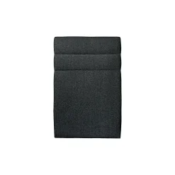 Sommeil De Plomb Lit avec tête de lit lignes bouclette et sommier tapissier - Lit en bois massif Discount