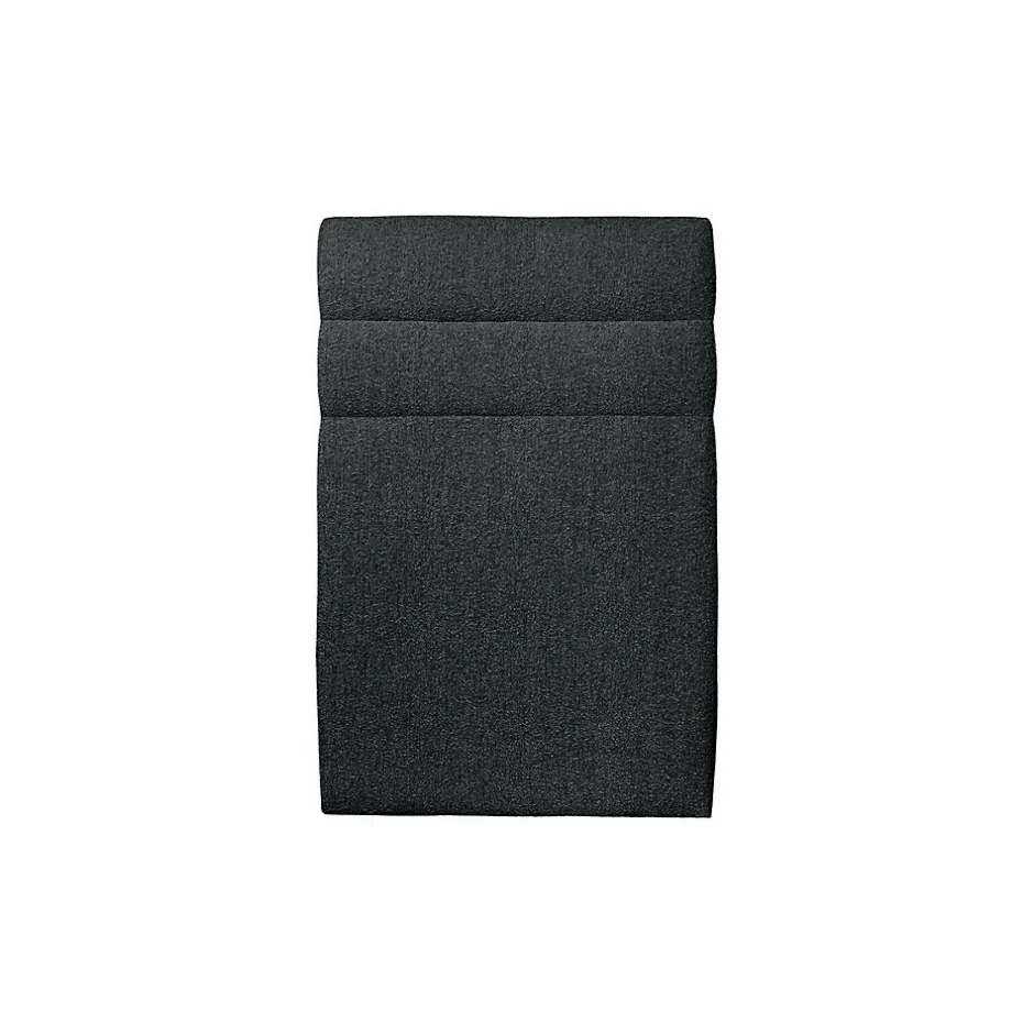 Sommeil De Plomb Lit avec tête de lit lignes bouclette et sommier tapissier - Lit en bois massif Discount