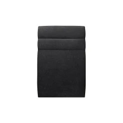 Sommeil De Plomb Lit avec tête de lit lignes tissu et sommier tapissier - Lit en bois massif