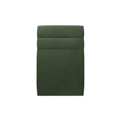 Sommeil De Plomb Lit avec tête de lit lignes tissu et sommier kit - Lit en bois massif