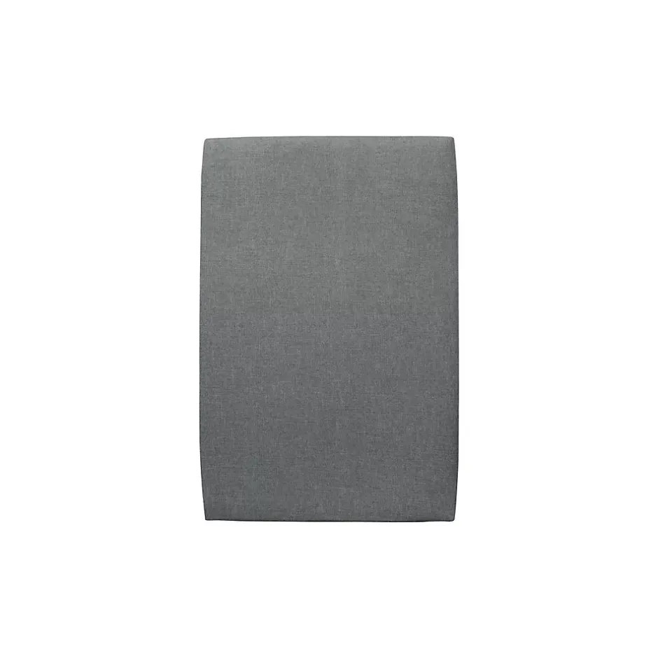 Sommeil De Plomb Lit avec tête de lit tapissier tissu et sommier tapissier - Lit en bois massif Discount