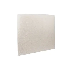 Sommeil De Plomb Lit avec tête de lit tapissier bouclette et sommier kit - Lit en bois massif