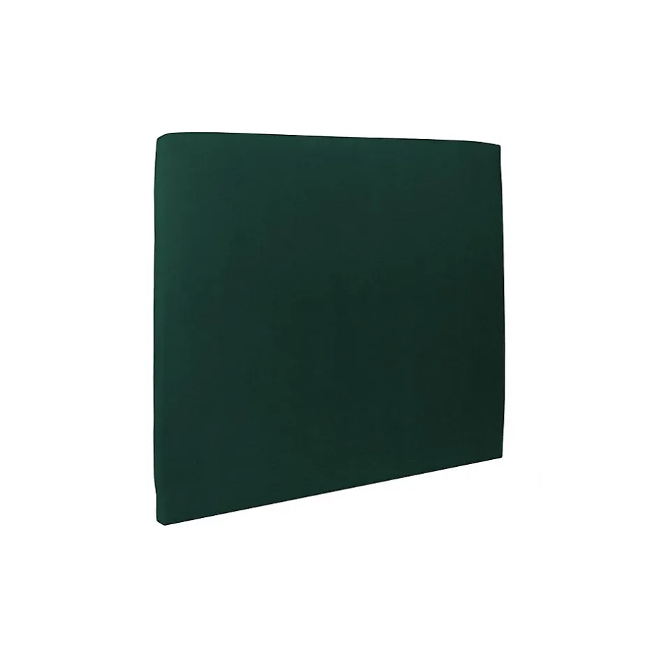 Sommeil De Plomb Lit avec tête de lit tapissier velours et sommier tapissier - Lit en bois massif Outlet