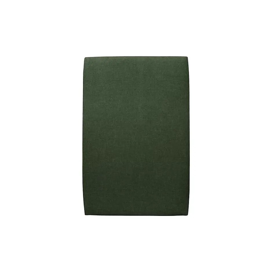Sommeil De Plomb Lit avec tête de lit tapissier tissu et sommier tapissier - Lit en bois massif Sale