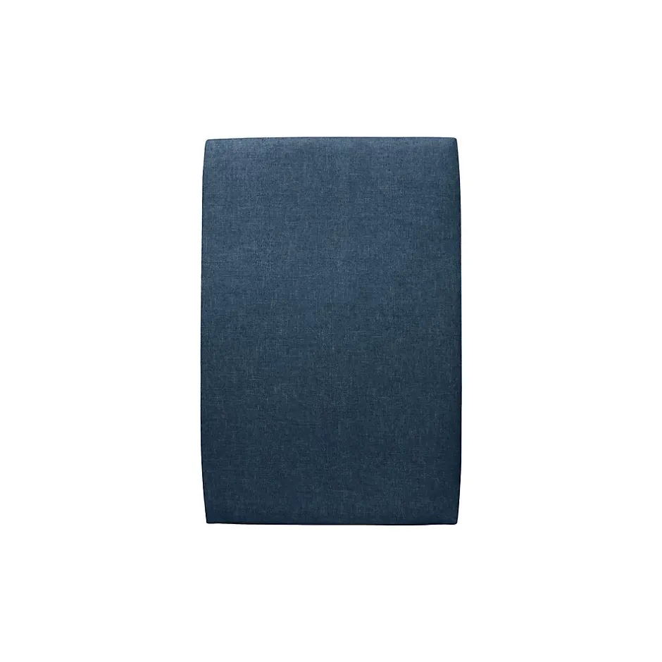 Sommeil De Plomb Lit avec tête de lit tapissier tissu et sommier tapissier - Lit en bois massif Sale
