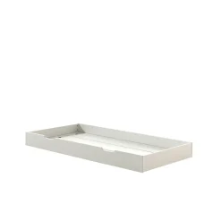 Petits-Meubles Lit banquette 90x200 sommier et tiroir de lit inclus Vipack Fritz - Blanc