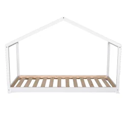 Weber Industries Lit cabane KOALA 90x190 + 1 sommier / Blanc Best