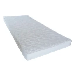 Weber Industries Lit cabane MIKA 90x190 + sommier + matelas IRIS / Blanc Discount