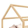 Idimex Lit cabane NINA 90 x 190 cm, en pin massif finition naturelle Clearance