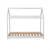 Enfant Weber Industries Lit cabane PANDA 90x200 + 1 sommier / Blanc