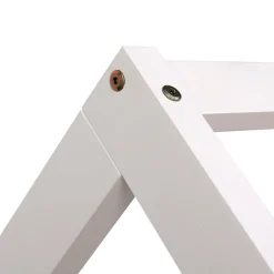 Enfant Happy Garden Lit cabane pour enfant 190x90cm blanc MARCEAU -