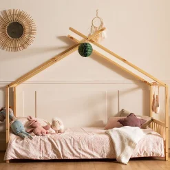 Happy Garden Lit cabane pour enfant 190x90cm en bois GASPARD - Online