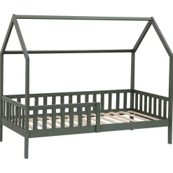 Happy Garden Lit cabane pour enfant 190x90cm vert MARCEAU - Clearance