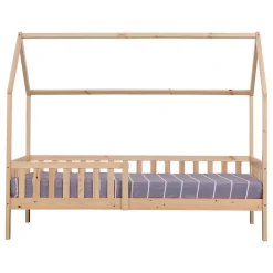 Happy Garden Lit cabane pour enfant 190x90cm en bois MARCEAU - Sale