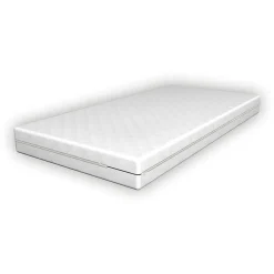 Enfant [En.Casa] Lit cabane Treviolo avec matelas à mousse froid 160 x 80 cm bois naturel en.casa