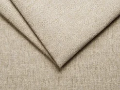 Vente-unique Lit coffre 180 x 200 cm - Tissu - Beige + Matelas - RILIODA