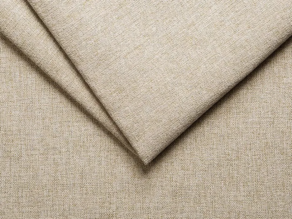 Vente-unique Lit coffre 180 x 200 cm - Tissu - Beige + Matelas - RILIODA