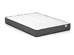 Vente-unique Lit coffre 180 x 200 cm - Tissu bouclette - Terracotta + Matelas - MAZIRI Online