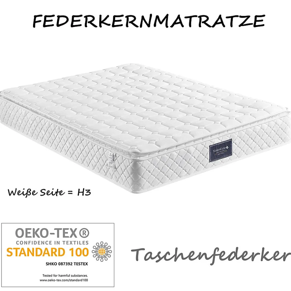 Okwish Lit Coffre Double Capitonné 140x200 cm - avec Coffre Hydraulique et Tête de Lit Ajustable, Velours Gris, Matelas Inclus