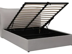 Palozi Home Lit coffre double "Megeve" 140 x 200 cm Gris