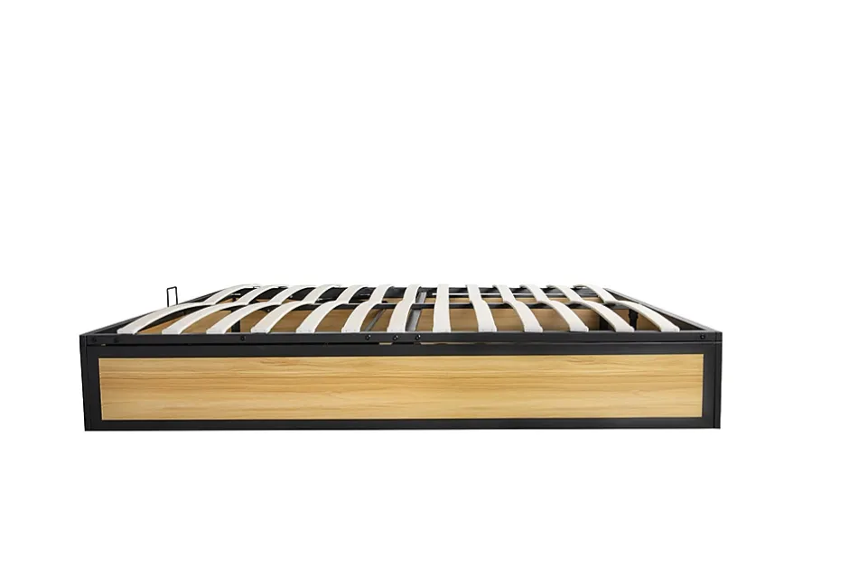 Concept Usine Lit coffre industriel 140 x 190 cm - JERSEY Discount