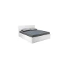 Weber Industries Lit coffre MADRID 140x200 + 1 sommier / Blanc