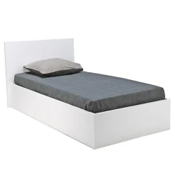 Weber Industries Lit coffre MADRID 90x190 + 1 sommier / Blanc