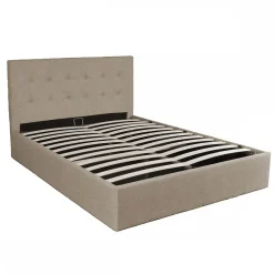 Weber Industries Lit coffre PARMA 140x190 + 1 sommier / Beige